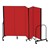 6' 8" H Freestanding Portable Partition - Five Panels (9' 5" L)