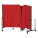6' 8" H Freestanding Portable Partition - Five Panels (9' 5" L)