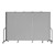 6' 8" H Freestanding Portable Partition - Five Panels (9' 5" L)