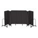 6' 8" H Freestanding Portable Partition - Nine Panels (16' 9" L)
