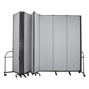 6' H Heavy-Duty Freestanding Portable Partition