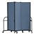 6' H Heavy-Duty Freestanding Portable Partition - Three Panels (5' 9" L)