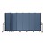 6' H Heavy-Duty Freestanding Portable Partition - Seven Panels (13' 1" L)