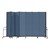 7' 4" H Heavy-Duty Freestanding Portable Partition - Seven Panels (13' 1" L)