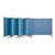 4' H Wall-Mount Partition - Shown w/ 9 Panels