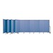 6' H Wall-Mount Partition - 13 Panels