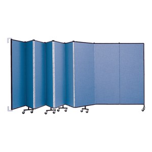 6' H Wall-Mount Partition - Shown w/ Nine Panels