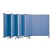 6' H Wall-Mount Partition - Shown w/ Nine Panels