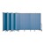 7' 4" H Wall-Mount Partition - 11 Panels