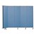 7' 4" H Wall-Mount Partition - 5 Panels