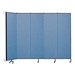7' 4" H Wall-Mount Partition - 5 Panels