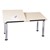 Adjustable-Height Split-Top Drafting Table