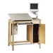 CAD Drawing Table with Board Storage
