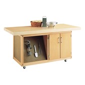 Mobile Workbench w/ Pegboard