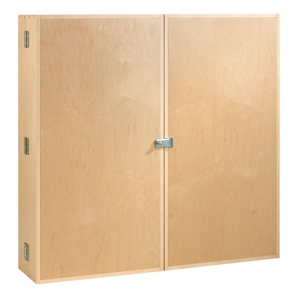 Wall-Mounted Tool Storage Cabinet - Closed
