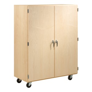 Mobile Shelf Storage Cabinet