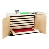 Paper Storage Bench
