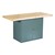 Two-Station Workbench - Two-Door Storage Unit