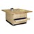 Four-Station Wood Workbench - Drawers