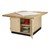 Four-Station Wood Workbench - Open