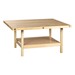 Four-Station Wood Workbench