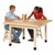 Solid Wood Art Table - Maple Top