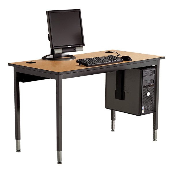 1500 Series Computer Table-0hown Co Single