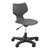 Flavors Mobile Adjustable Chair (14" H - 16" H) - Charcoal