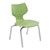 Flavors Stack Chair w/ Steel Glides & Chrome Frame (14" H)