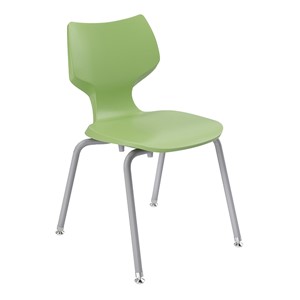 Flavors Stack Chair w/ Platinum Frame (16" H)