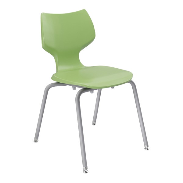 Flavors Stack Chair w/ Platinum Frame (18" H)