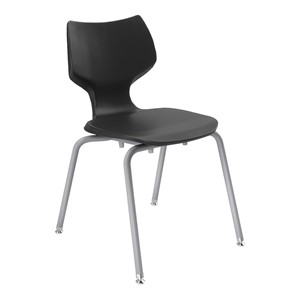 Flavors Stack Chair w/ Platinum Frame (18" H)