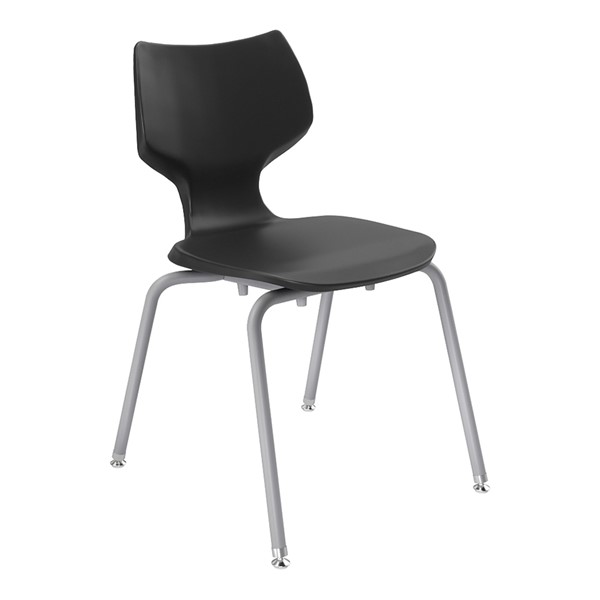 Flavors Stack Chair w/ Platinum Frame (18" H)
