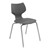 Flavors Stack Chair w/ Platinum Frame (18" H)