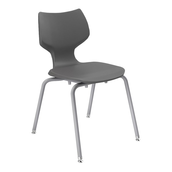 Flavors Stack Chair w/ Platinum Frame (18" H)