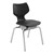 Flavors Noodle Chair w/ Steel Glides and Chrome Frame (18" H)