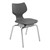 Flavors Noodle Chair w/ Steel Glides and Chrome Frame (18" H)