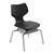 Flavors Noodle Chair w/ Nylon Glides & Chrome Frame (14" H)