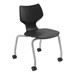 Flavors Mobile Stack Chair w/ Platinum Frame (16" H)