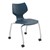 Flavors Mobile Stack Chair w/ Chrome Frame (18" H)