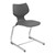 Flavors Cantilever Chair w/ Chrome Frame (18" H)
