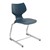 Flavors Cantilever Chair w/ Chrome Frame (18" H)