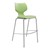 Flavors Fixed-Height Stool w/ Felt Glides & Platinum Frame (28" H)
