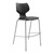 Flavors Fixed-Height Stool w/ Steel Glides & Platinum Frame (28" H)
