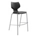 Flavors Fixed-Height Stool w/ Steel Glides & Platinum Frame (28" H)