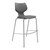 Flavors Fixed-Height Stool w/ Steel Glides & Platinum Frame (28" H)