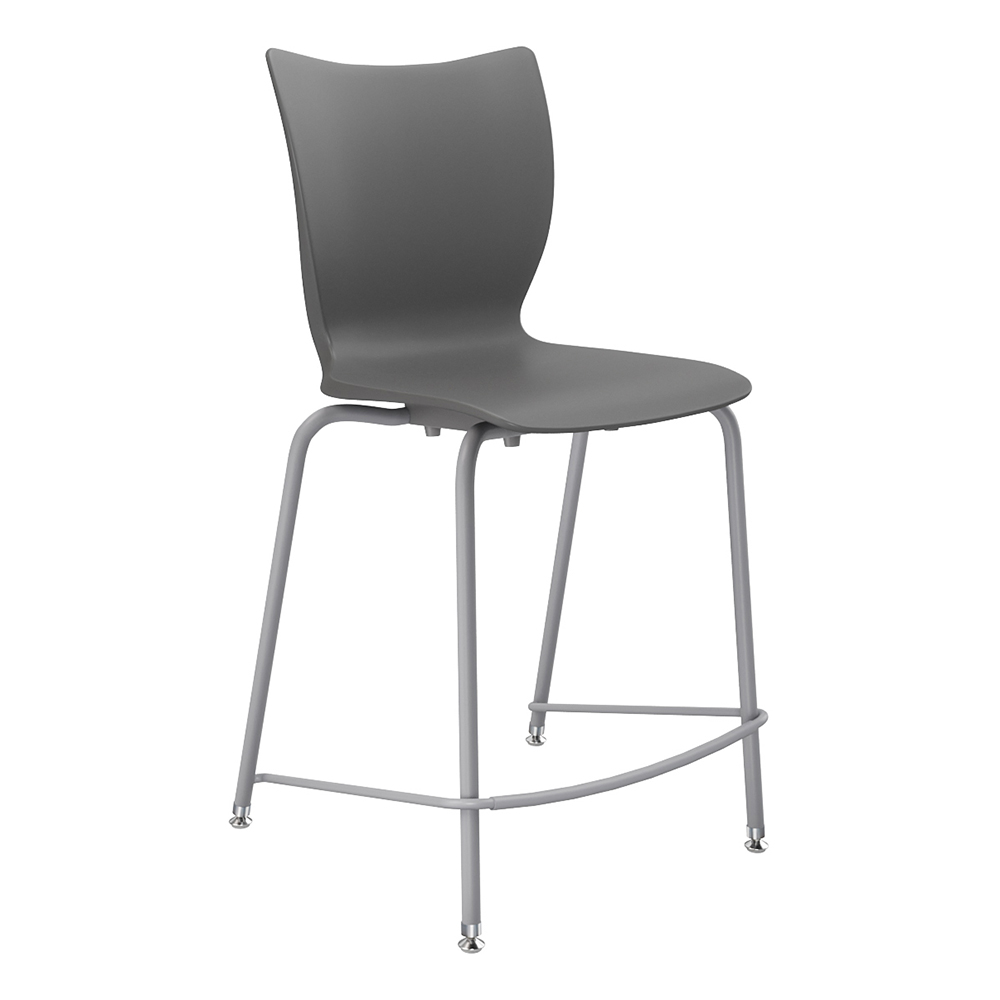 Groove Fixed-Height Stool w/ Glides