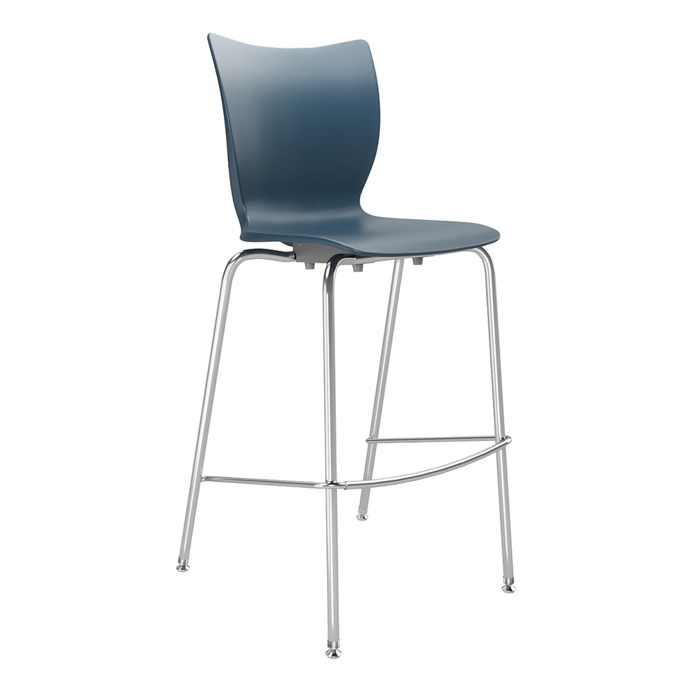 Groove Fixed-Height Stool w/ Glides