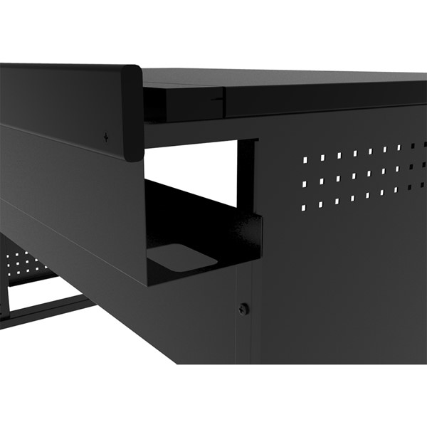 Esports Evolution Adjustable Height Desk - Cord Channel
