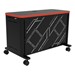 Console Gaming Hub™ w/ Orange Edgeband